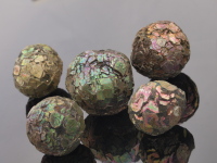 Rainbow Pyrite "Spheres"